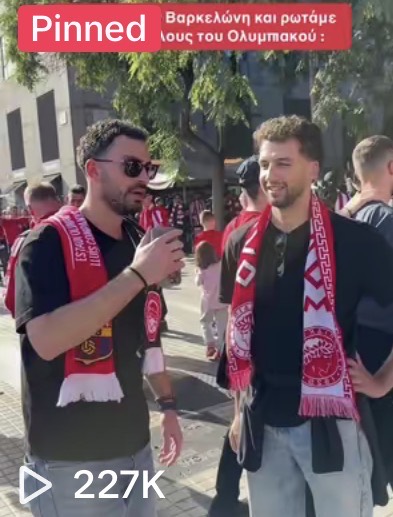 Football fan interviews